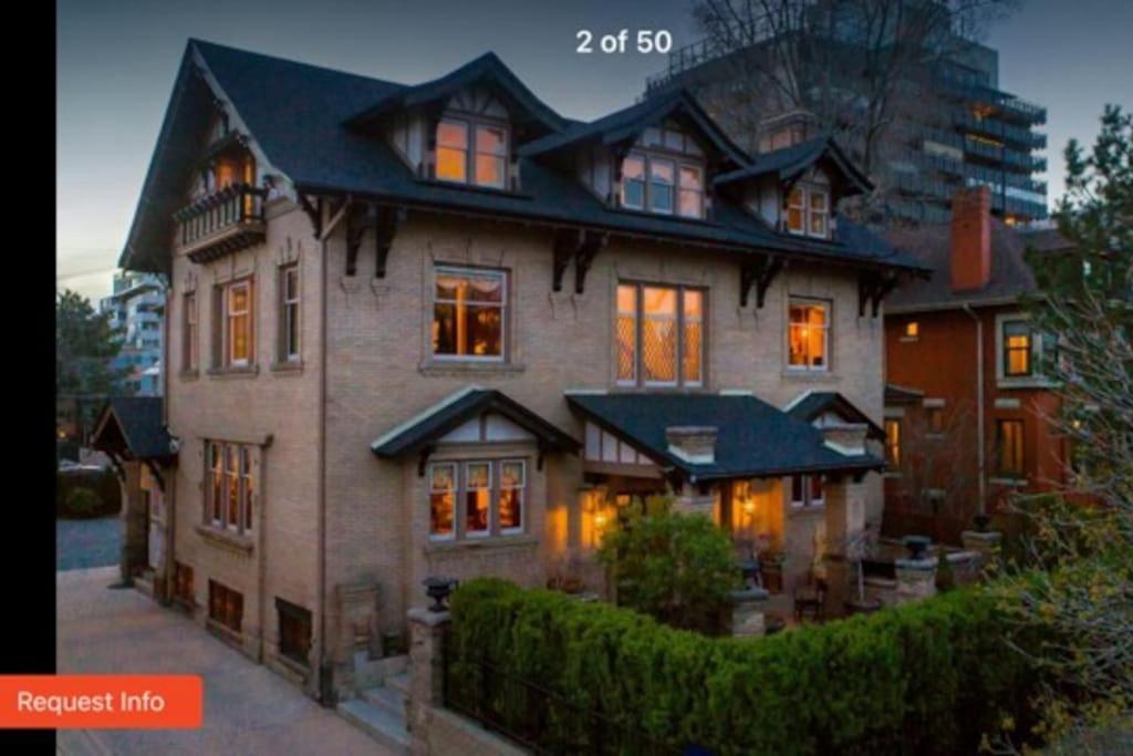 New! Apartment In Historic Mansion. Location! Views! Denver Exterior foto